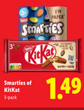 klik op dit plaatje voor een vergroting en voor vergelijkbare aanbiedingen gerelateerd aan ` chocoladerepen 3 paper smarties nestle sourced cocoa breaks good kitkat pack ` chocoladerepen 3 paper smarties nestle sourced cocoa breaks good kitkat pack