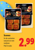 klik op dit plaatje voor een vergroting en voor vergelijkbare aanbiedingen gerelateerd aan ` scones 6 naturel rozijnen pak stuks ` scones 6 naturel rozijnen pak stuks