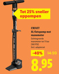 klik op dit plaatje voor een vergroting en voor vergelijkbare aanbiedingen gerelateerd aan ` fietspomp 11 25 160 oppompen crivit xl manometer bar psi adapterset ` fietspomp 11 25 160 oppompen crivit xl manometer bar psi adapterset