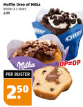 klik op dit plaatje voor een vergroting en voor vergelijkbare aanbiedingen gerelateerd aan ` muffins 2 250 muffin oreo milka blister stuks ` muffins 2 250 muffin oreo milka blister stuks