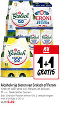 klik op dit plaatje voor een vergroting en voor vergelijkbare aanbiedingen gerelateerd aan ` alcoholvrij bier 1 2 6 30 0.0 6x meesterschap grolsch senza alcohol free premium stile italiano qualita bottles 330ml nastro azzurro citroen radler frisse alcoholvrije bieren peroni krat blikjes lemon ` alcoholvrij bier 1 2 6 30 0.0 6x meesterschap grolsch senza alcohol free premium stile italiano qualita bottles 330ml nastro azzurro citroen radler frisse alcoholvrije bieren peroni krat blikjes lemon