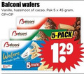 klik op dit plaatje voor een vergroting en voor vergelijkbare aanbiedingen gerelateerd aan ` koeken 5 45 balconi wafers vanille hazelnoot cacao pak vanilla pack netwerk 13 ` koeken 5 45 balconi wafers vanille hazelnoot cacao pak vanilla pack netwerk 13