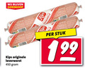 klik op dit plaatje voor een vergroting en voor vergelijkbare aanbiedingen gerelateerd aan ` leverworst 450 kips originele stuk ` leverworst 450 kips originele stuk