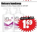 klik op dit plaatje voor een vergroting en voor vergelijkbare aanbiedingen gerelateerd aan ` handzeep 250 unicura balans ultra flacon ml aa uni cora 16 ` handzeep 250 unicura balans ultra flacon ml aa uni cora 16
