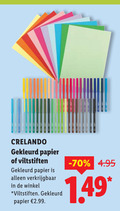 klik op dit plaatje voor een vergroting en voor vergelijkbare aanbiedingen gerelateerd aan ` crelando gekleurd papier viltstiften ` crelando gekleurd papier viltstiften