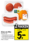 klik op dit plaatje voor een vergroting en voor vergelijkbare aanbiedingen gerelateerd aan ` 2 beter leven mix runderbraadworst runderhamburger pak stuks pakken ` 2 beter leven mix runderbraadworst runderhamburger pak stuks pakken
