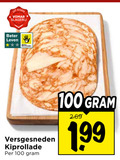 klik op dit plaatje voor een vergroting en voor vergelijkbare aanbiedingen gerelateerd aan ` 100 slagerij beter leven versgesneden kiprollade ` 100 slagerij beter leven versgesneden kiprollade