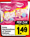 klik op dit plaatje voor een vergroting en voor vergelijkbare aanbiedingen gerelateerd aan ` frisia marshmallow mallows marshmallows twister zak mini ` frisia marshmallow mallows marshmallows twister zak mini