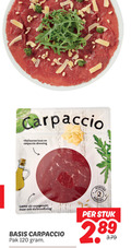 klik op dit plaatje voor een vergroting en voor vergelijkbare aanbiedingen gerelateerd aan ` carpaccio 120 italiaanse kaas dressing voorgerecht broodbeleg basis pak porties stuk 2 ` carpaccio 120 italiaanse kaas dressing voorgerecht broodbeleg basis pak porties stuk 2