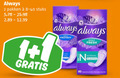 klik op dit plaatje voor een vergroting en voor vergelijkbare aanbiedingen gerelateerd aan ` maandverband inlegkruisjes 1 2 always pakken stuks daily protect jong fresh normal ` maandverband inlegkruisjes 1 2 always pakken stuks daily protect jong fresh normal