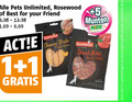 klik op dit plaatje voor een vergroting en voor vergelijkbare aanbiedingen gerelateerd aan ` 1 80 pagina combinatie pets unlimited rosewood best for your friend chewy sticks 5 munten supermarkten steak bites ` 1 80 pagina combinatie pets unlimited rosewood best for your friend chewy sticks 5 munten supermarkten steak bites