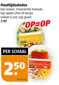 klik op dit plaatje voor een vergroting en voor vergelijkbare aanbiedingen gerelateerd aan ` maaltijdsalade 250 maaltijdsalades kip caesar mozzarella tomaat sweet chili tonijn schaal 3.99 kilo v.a. ` maaltijdsalade 250 maaltijdsalades kip caesar mozzarella tomaat sweet chili tonijn schaal 3.99 kilo v.a.