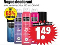 klik op dit plaatje voor een vergroting en voor vergelijkbare aanbiedingen gerelateerd aan ` deodorant 65 150 vogue bus ml enjoy 14 ` deodorant 65 150 vogue bus ml enjoy 14