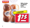 klik op dit plaatje voor een vergroting en voor vergelijkbare aanbiedingen gerelateerd aan ` bolletjes 2 6 b brune witte bruine volkoren bollen zak stuks zakken ` bolletjes 2 6 b brune witte bruine volkoren bollen zak stuks zakken