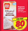 klik op dit plaatje voor een vergroting en voor vergelijkbare aanbiedingen gerelateerd aan ` bakmix 80 500 mans zelfrijzend bakmeel basis koopmans pak cent ` bakmix 80 500 mans zelfrijzend bakmeel basis koopmans pak cent