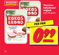 klik op dit plaatje voor een vergroting en voor vergelijkbare aanbiedingen gerelateerd aan ` kokosbrood 22 99 kokos brood vertrouwd theunisse original pak ` kokosbrood 22 99 kokos brood vertrouwd theunisse original pak
