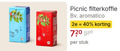 klik op dit plaatje voor een vergroting en voor vergelijkbare aanbiedingen gerelateerd aan ` koffie 40 720 picnic filterkoffie aromatico 2e stuk ` koffie 40 720 picnic filterkoffie aromatico 2e stuk