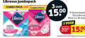 klik op dit plaatje voor een vergroting en voor vergelijkbare aanbiedingen gerelateerd aan ` maandverband inlegkruisjes 3 80 1500 libresse jumbopack jumbo pack dailies protection freshness regan ultra normal wing stuks ` maandverband inlegkruisjes 3 80 1500 libresse jumbopack jumbo pack dailies protection freshness regan ultra normal wing stuks