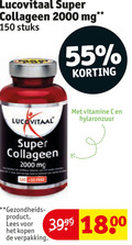 klik op dit plaatje voor een vergroting en voor vergelijkbare aanbiedingen gerelateerd aan ` voedingssupplement 55 120 150 1800 lucovitaal super collageen mg stuks vitamine 36 free lees ` voedingssupplement 55 120 150 1800 lucovitaal super collageen mg stuks vitamine 36 free lees
