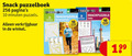 klik op dit plaatje voor een vergroting en voor vergelijkbare aanbiedingen gerelateerd aan ` puzzelboek 10 13 256 snack minuten puzzels ` puzzelboek 10 13 256 snack minuten puzzels