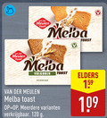 klik op dit plaatje voor een vergroting en voor vergelijkbare aanbiedingen gerelateerd aan ` 120 der meulen melba volkoren vertrouwde toast elders meerdere ` 120 der meulen melba volkoren vertrouwde toast elders meerdere