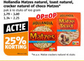 klik op dit plaatje voor een vergroting en voor vergelijkbare aanbiedingen gerelateerd aan ` matzes 10 16 25 100 hollandia naturel toast cracker choco pak stuks kilo v.a. m.u.v crackers ` matzes 10 16 25 100 hollandia naturel toast cracker choco pak stuks kilo v.a. m.u.v crackers