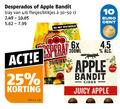 klik op dit plaatje voor een vergroting en voor vergelijkbare aanbiedingen gerelateerd aan ` speciaalbieren appelcider 10 25 desperados apple bandit tray 4 6 blikjes cent 6x 300ml espera liter v.a. original beer cider juicy ` speciaalbieren appelcider 10 25 desperados apple bandit tray 4 6 blikjes cent 6x 300ml espera liter v.a. original beer cider juicy