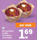klik op dit plaatje voor een vergroting en voor vergelijkbare aanbiedingen gerelateerd aan ` muffins excellent muffin framboos chocolade stuk ` muffins excellent muffin framboos chocolade stuk