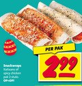 klik op dit plaatje voor een vergroting en voor vergelijkbare aanbiedingen gerelateerd aan ` 2 snackwraps italiaans spicy chicken pak stuks ` 2 snackwraps italiaans spicy chicken pak stuks