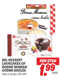 klik op dit plaatje voor een vergroting en voor vergelijkbare aanbiedingen gerelateerd aan ` 2 90 180 bonne maman moelleux chocolate late bel dessert pak stuks diepvries frozen ge 2x ca. stuk ` 2 90 180 bonne maman moelleux chocolate late bel dessert pak stuks diepvries frozen ge 2x ca. stuk