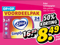 klik op dit plaatje voor een vergroting en voor vergelijkbare aanbiedingen gerelateerd aan ` toiletpapier 1 3 24 50 edet absorberend pakken rollen 16 simply pak ` toiletpapier 1 3 24 50 edet absorberend pakken rollen 16 simply pak