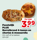 klik op dit plaatje voor een vergroting en voor vergelijkbare aanbiedingen gerelateerd aan ` 4 feestelijk stuk borrelbrood kazen chorizo mozzarella bakken ` 4 feestelijk stuk borrelbrood kazen chorizo mozzarella bakken
