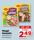 klik op dit plaatje voor een vergroting en voor vergelijkbare aanbiedingen gerelateerd aan ` saus 3 maggi asperges champignon sausmix zakjes ` saus 3 maggi asperges champignon sausmix zakjes