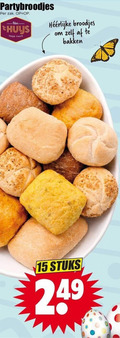 klik op dit plaatje voor een vergroting en voor vergelijkbare aanbiedingen gerelateerd aan ` broodjes 15 partybroodjes zak thuis bakken stuks ` broodjes 15 partybroodjes zak thuis bakken stuks