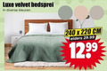 klik op dit plaatje voor een vergroting en voor vergelijkbare aanbiedingen gerelateerd aan ` sprei 240 luxe velvet bedsprei kleuren cm elders ` sprei 240 luxe velvet bedsprei kleuren cm elders
