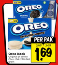 klik op dit plaatje voor een vergroting en voor vergelijkbare aanbiedingen gerelateerd aan ` biscuit oreo original white koek choc pak 1 69 ` biscuit oreo original white koek choc pak 1 69