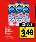 klik op dit plaatje voor een vergroting en voor vergelijkbare aanbiedingen gerelateerd aan ` limonadesiroop karvan cevitam original xl bus siroop aardbei framboos ml ` limonadesiroop karvan cevitam original xl bus siroop aardbei framboos ml