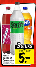 klik op dit plaatje voor een vergroting en voor vergelijkbare aanbiedingen gerelateerd aan ` frisdrank sprite fero sugar lemon line fernandes cherry bol fanta soorten flessen 1 5 liter 3stuks ` frisdrank sprite fero sugar lemon line fernandes cherry bol fanta soorten flessen 1 5 liter 3stuks