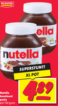 klik op dit plaatje voor een vergroting en voor vergelijkbare aanbiedingen gerelateerd aan ` hazelnootpasta 750 ella nutella hazelnoot pasta pot xl ` hazelnootpasta 750 ella nutella hazelnoot pasta pot xl