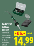 klik op dit plaatje voor een vergroting en voor vergelijkbare aanbiedingen gerelateerd aan ` 15 60 parkside soldeer instelbare temperatuur delig vermogen watt 5. ` 15 60 parkside soldeer instelbare temperatuur delig vermogen watt 5.