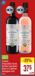 klik op dit plaatje voor een vergroting en voor vergelijkbare aanbiedingen gerelateerd aan ` rode wijn witte rose 8 hamersma vino esteban tempranillo syrah with organic grown grapes bobal cabernet sauvignon bio blanc rosee l ` rode wijn witte rose 8 hamersma vino esteban tempranillo syrah with organic grown grapes bobal cabernet sauvignon bio blanc rosee l