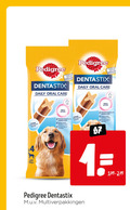 klik op dit plaatje voor een vergroting en voor vergelijkbare aanbiedingen gerelateerd aan ` 80 pedigree dierenarts daily oral care dentastix triple action toegevoegde suikers vorming tandsteen reinigt tanden bevordert gezond tandvlees large ` 80 pedigree dierenarts daily oral care dentastix triple action toegevoegde suikers vorming tandsteen reinigt tanden bevordert gezond tandvlees large