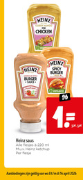 klik op dit plaatje voor een vergroting en voor vergelijkbare aanbiedingen gerelateerd aan ` snacksaus 1 8 14 100 heinz curry mango for chicken serveersuggestie suggestion american style burger sauce creamy herby spicy with burgers and fries recyclable saus ml ketchup flesje ` snacksaus 1 8 14 100 heinz curry mango for chicken serveersuggestie suggestion american style burger sauce creamy herby spicy with burgers and fries recyclable saus ml ketchup flesje
