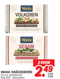 klik op dit plaatje voor een vergroting en voor vergelijkbare aanbiedingen gerelateerd aan ` knackebrod 2 90 100 asa wasa since volkoren selected quality rijk vezels granen riche farine rogge jaar hetzelfde recept grains sesam luchtige textuur tarwe texture geroosterde glutenvrij pak ` knackebrod 2 90 100 asa wasa since volkoren selected quality rijk vezels granen riche farine rogge jaar hetzelfde recept grains sesam luchtige textuur tarwe texture geroosterde glutenvrij pak