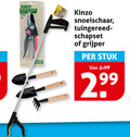 klik op dit plaatje voor een vergroting en voor vergelijkbare aanbiedingen gerelateerd aan ` kinzo snoeischaar grijper stuk 5.99 2 99 ` kinzo snoeischaar grijper stuk 5.99 2 99
