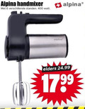 klik op dit plaatje voor een vergroting en voor vergelijkbare aanbiedingen gerelateerd aan ` handmixer 6 400 alpina standen watt elders ` handmixer 6 400 alpina standen watt elders