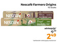 klik op dit plaatje voor een vergroting en voor vergelijkbare aanbiedingen gerelateerd aan ` koffiecups 10 farmers origins stuks nescafe this re brazil ` koffiecups 10 farmers origins stuks nescafe this re brazil