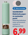 klik op dit plaatje voor een vergroting en voor vergelijkbare aanbiedingen gerelateerd aan ` silvercrest elektrische peper zoutmolen pastel bedienbare molen keramisch licht ` silvercrest elektrische peper zoutmolen pastel bedienbare molen keramisch licht