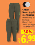 klik op dit plaatje voor een vergroting en voor vergelijkbare aanbiedingen gerelateerd aan ` crivit dames capri sportlegging zakje broekspijp maten l ` crivit dames capri sportlegging zakje broekspijp maten l