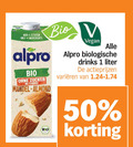 klik op dit plaatje voor een vergroting en voor vergelijkbare aanbiedingen gerelateerd aan ` soja melk 1 4 50 only ingredients alpro bio sugars amandel almond biologische drinks liter varieeren ` soja melk 1 4 50 only ingredients alpro bio sugars amandel almond biologische drinks liter varieeren